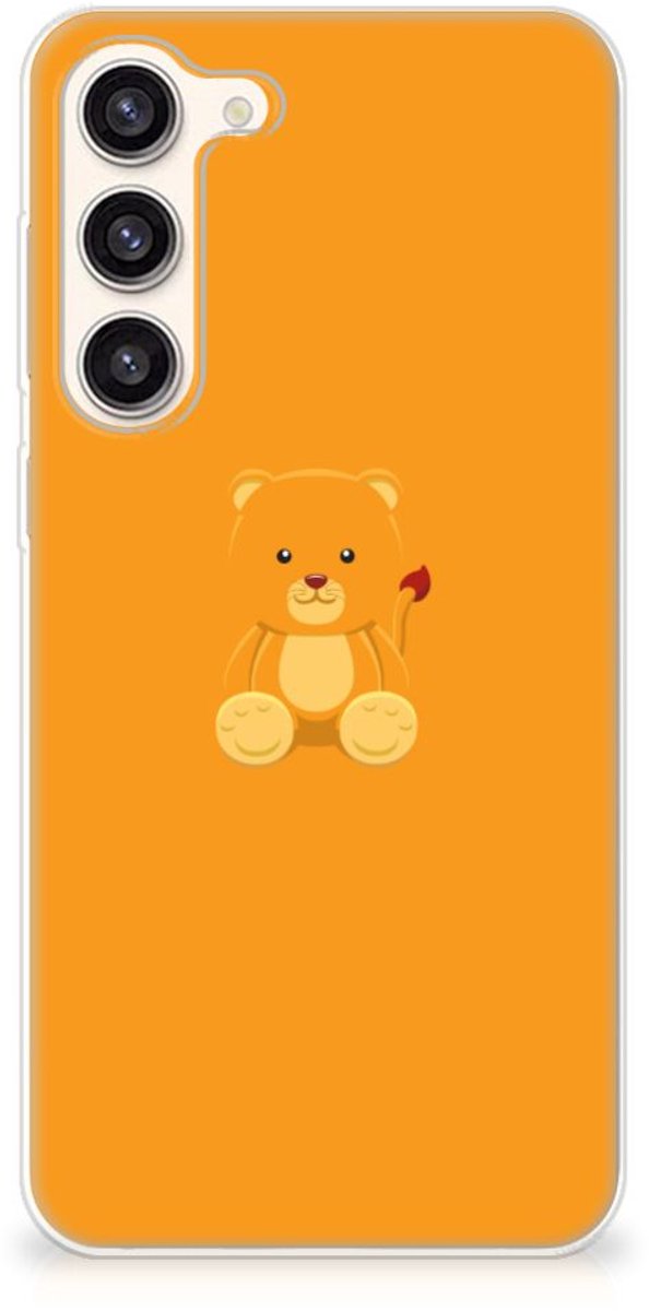 Samsung Galaxy S23 Plus Telefoonhoesje met Naam Baby Beer