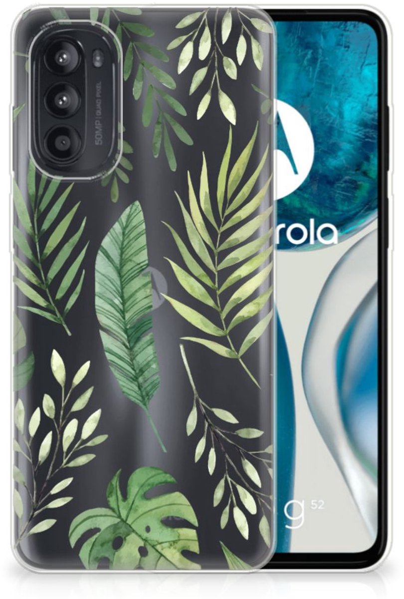 Motorola Moto G52/G82 TPU Case Leaves