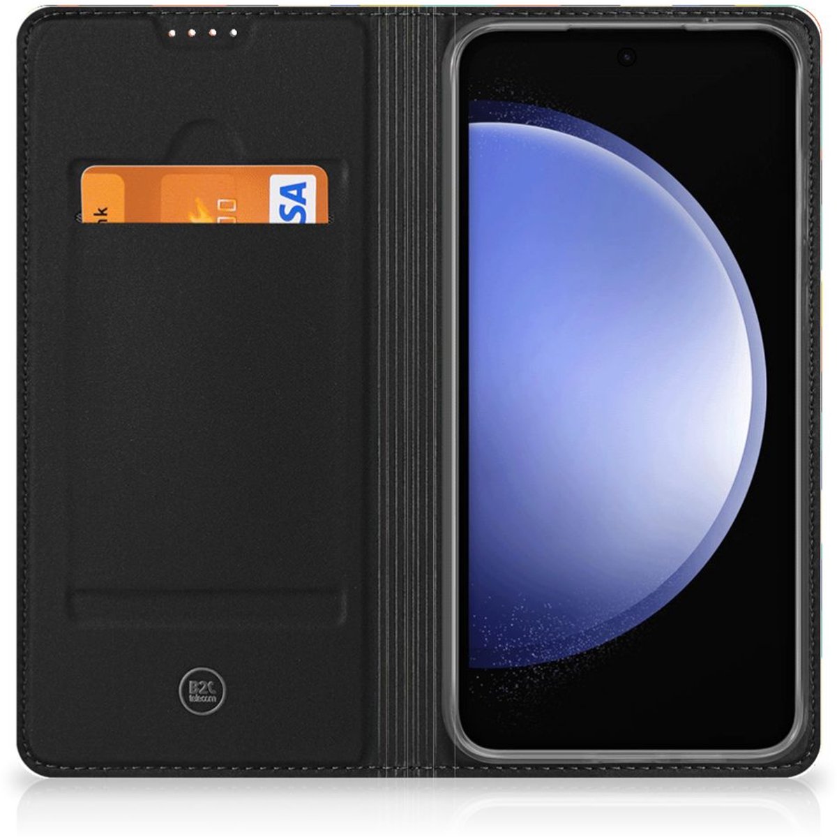 Samsung Galaxy S23 FE Hoesje met Magneet Funky Retro