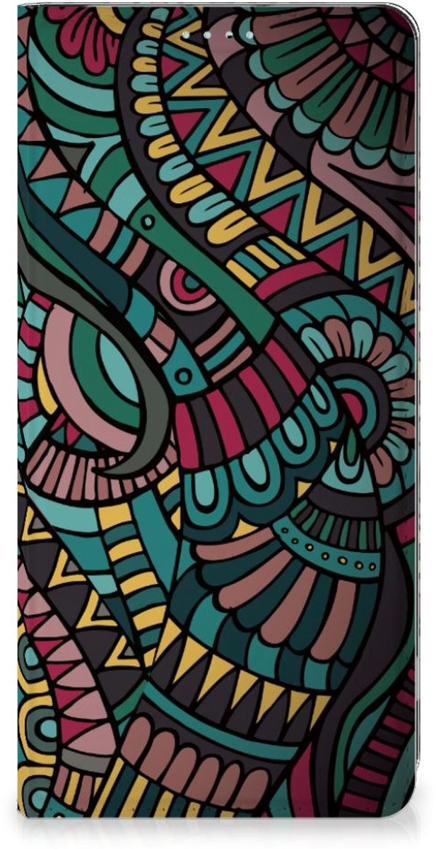 Book Case voor OnePlus Nord 3 Hoesje met Magneet Aztec