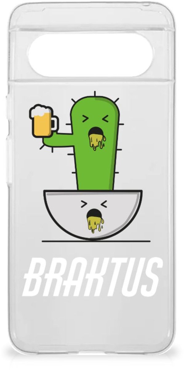 Google Pixel 8 Telefoonhoesje met Naam Braktus
