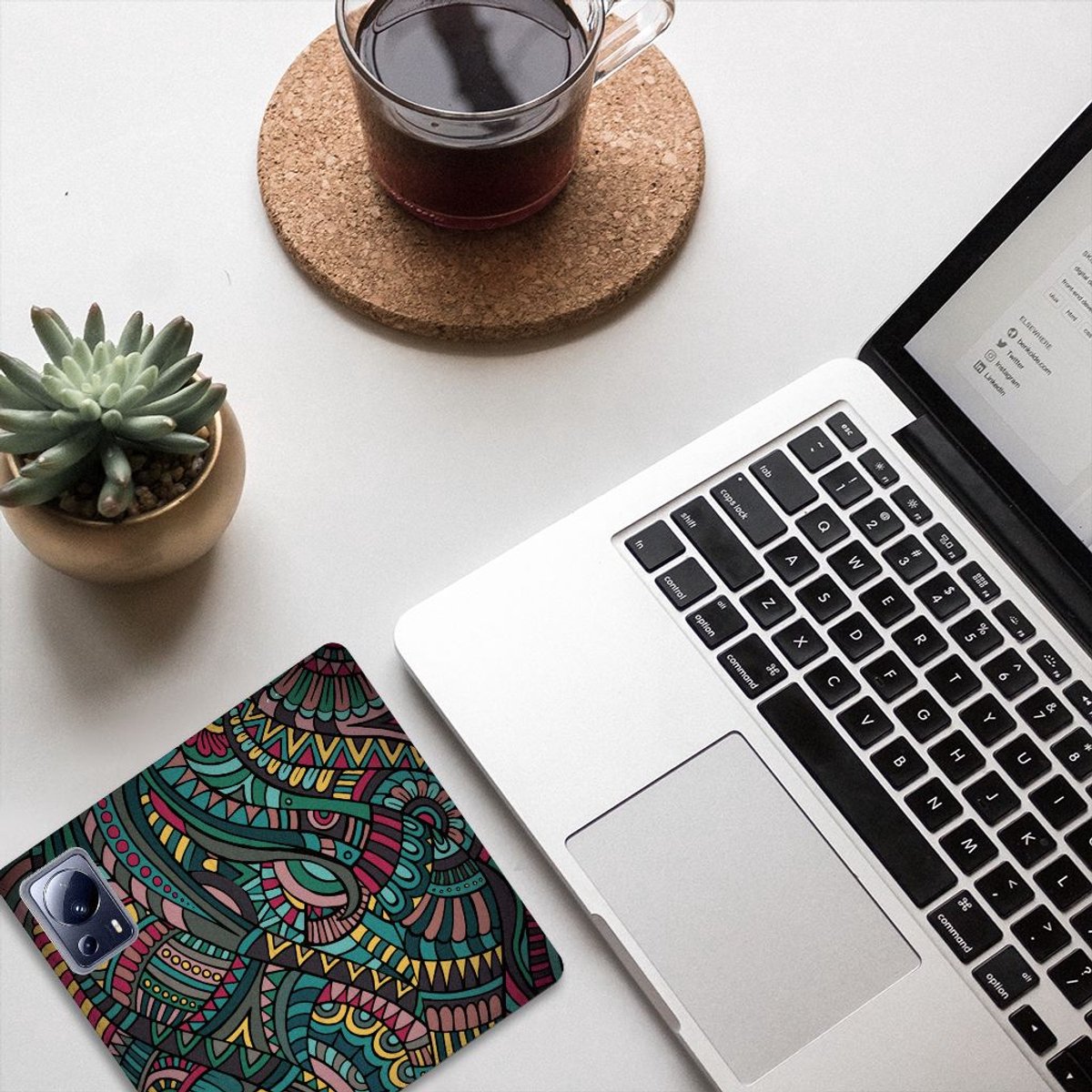 Xiaomi 13 Lite Hoesje met Magneet Aztec