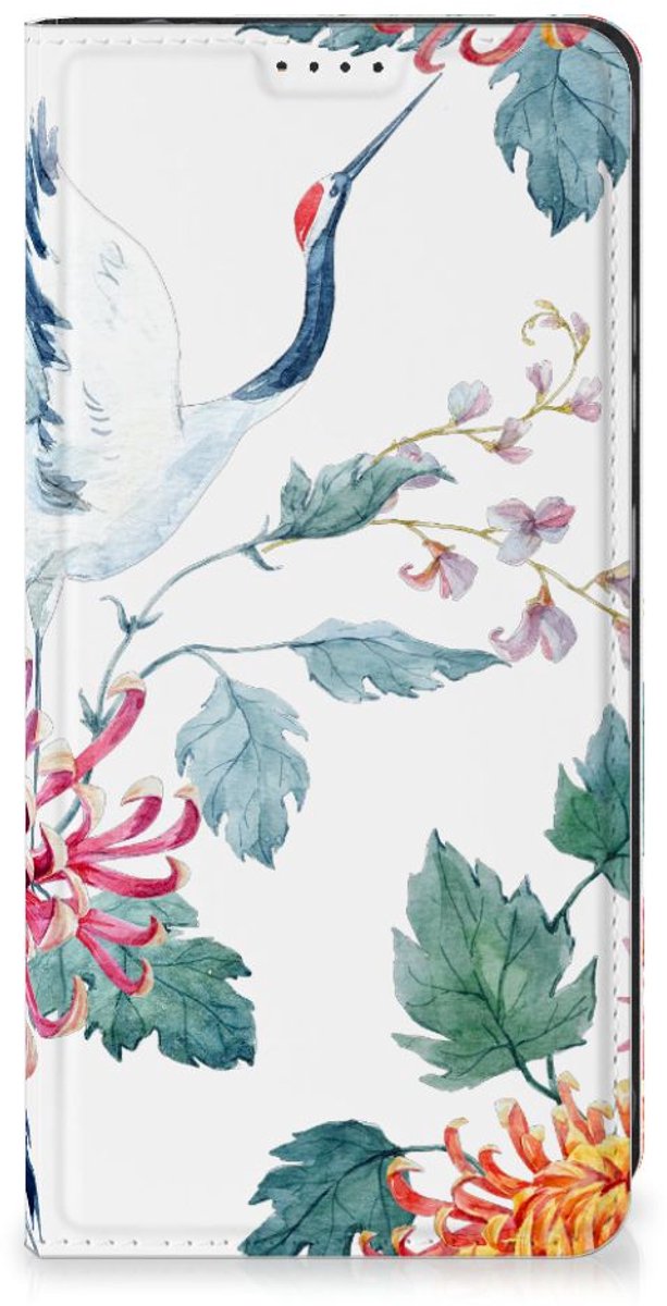 Samsung Galaxy Xcover 7 Hoesje maken Bird Flowers