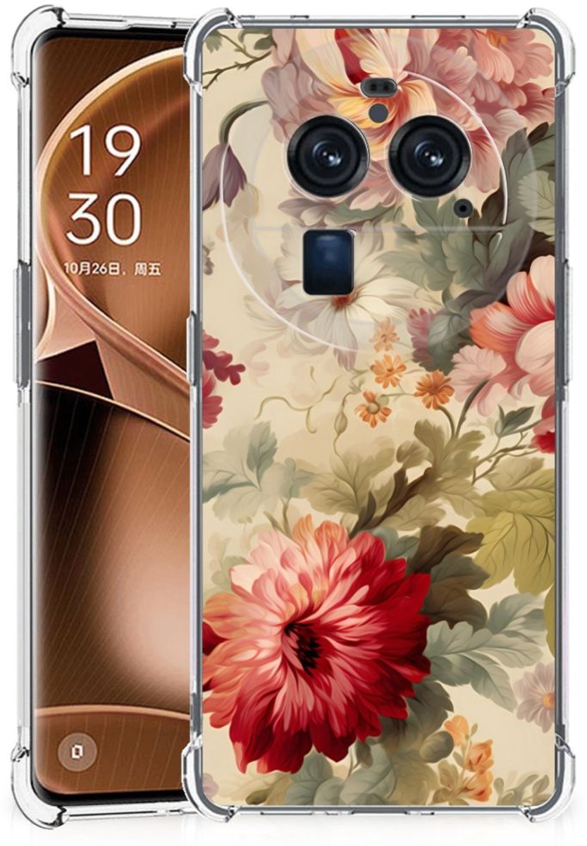 Case voor OPPO Find X6 Pro Bloemen