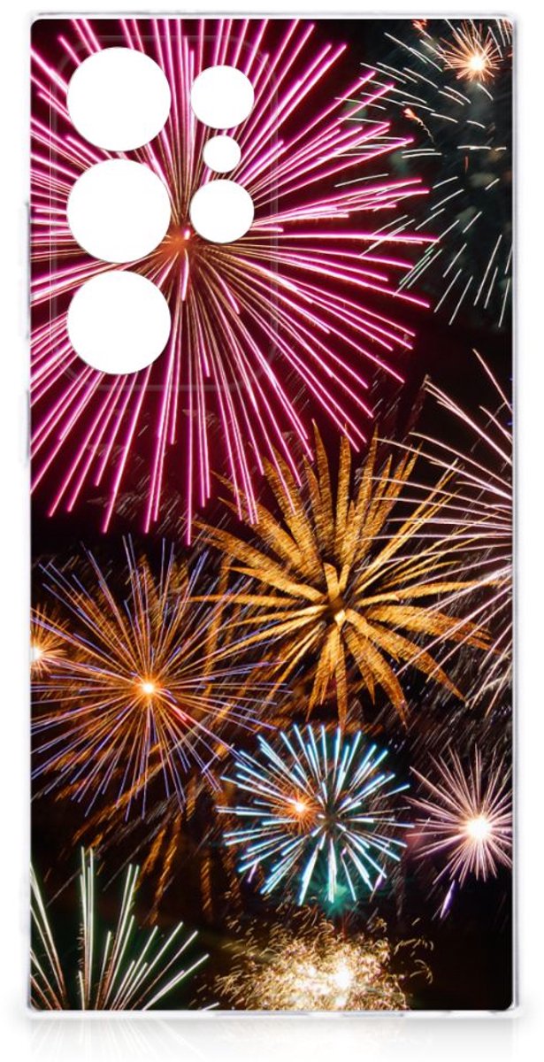 Samsung Galaxy S24 Ultra Silicone Back Cover Vuurwerk