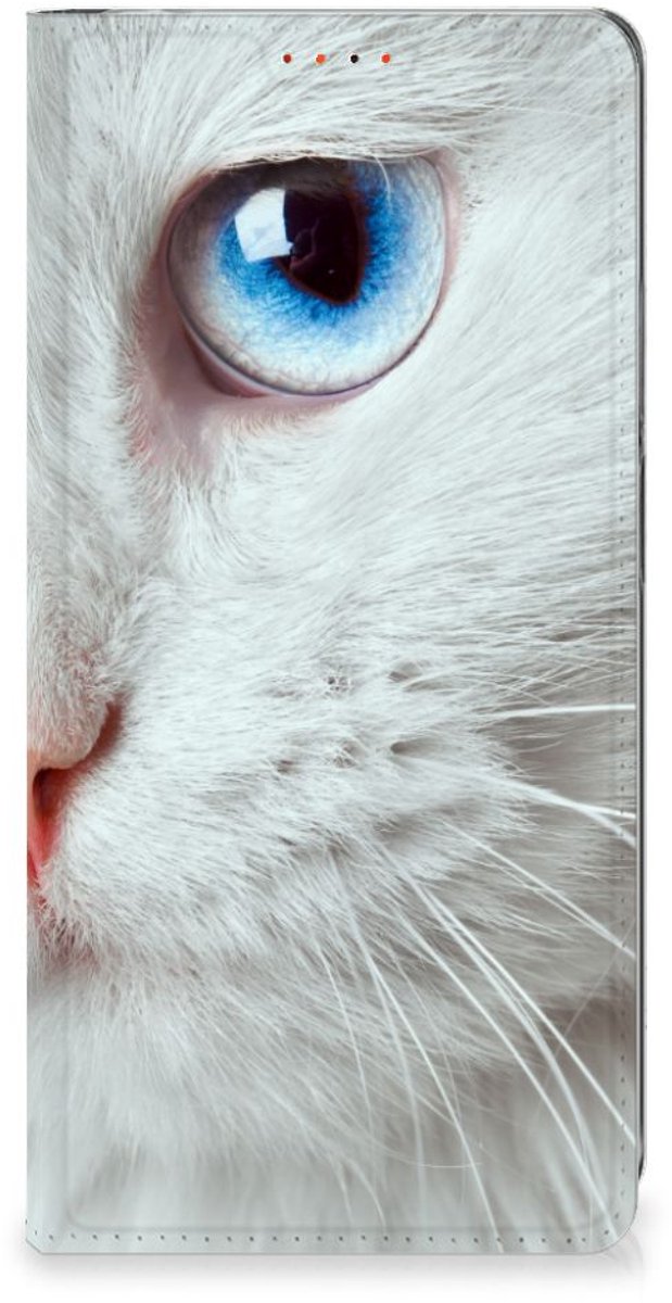 Xiaomi Redmi Note 12 Pro Plus Hoesje maken Witte Kat