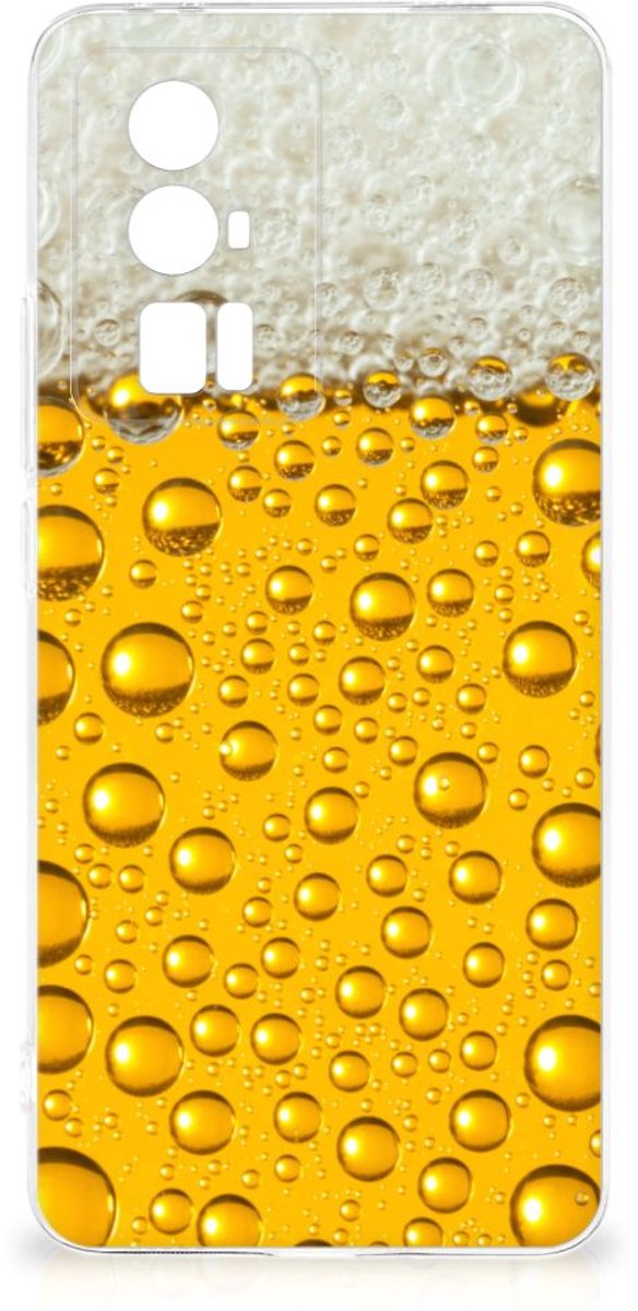 Xiaomi Poco F5 Pro Siliconen Case Bier