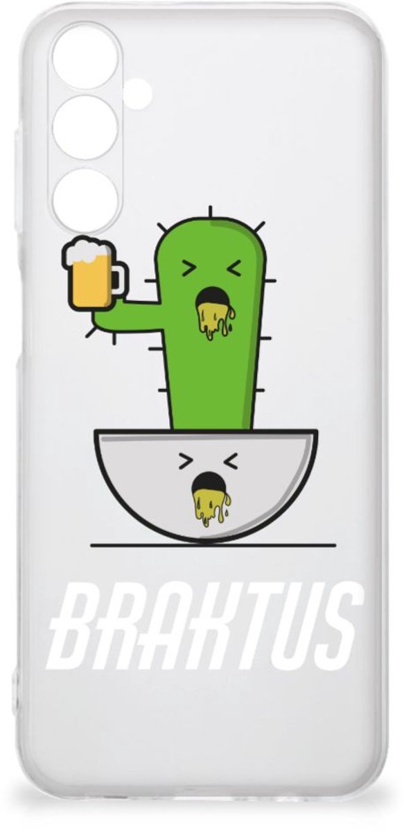 Back Cover voor Samsung Galaxy M14 Telefoonhoesje met Naam Braktus