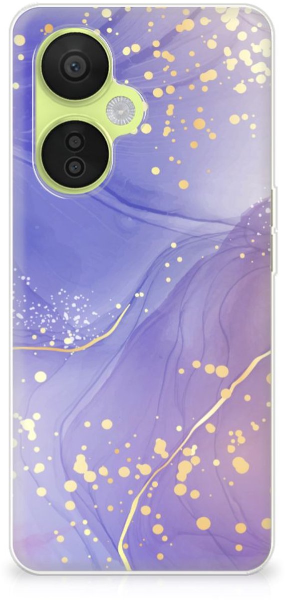 Hoesje maken voor OnePlus Nord CE 3 Lite Watercolor Paars