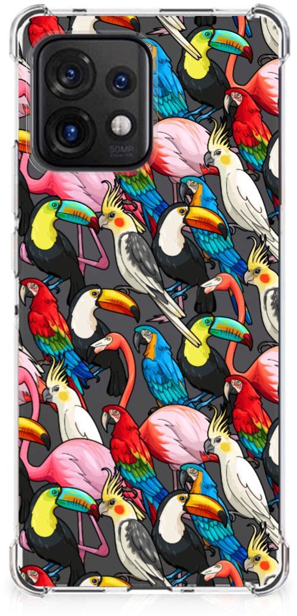 Motorola Edge 40 Pro Case Anti-shock Birds