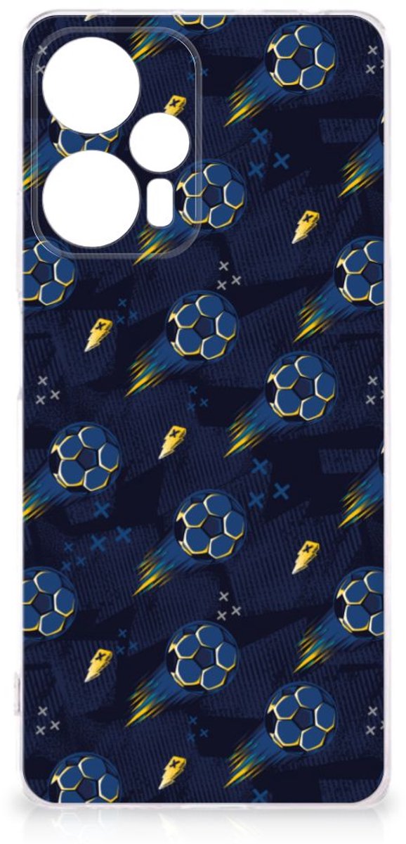 TPU bumper voor Xiaomi Poco F5 Voetbal