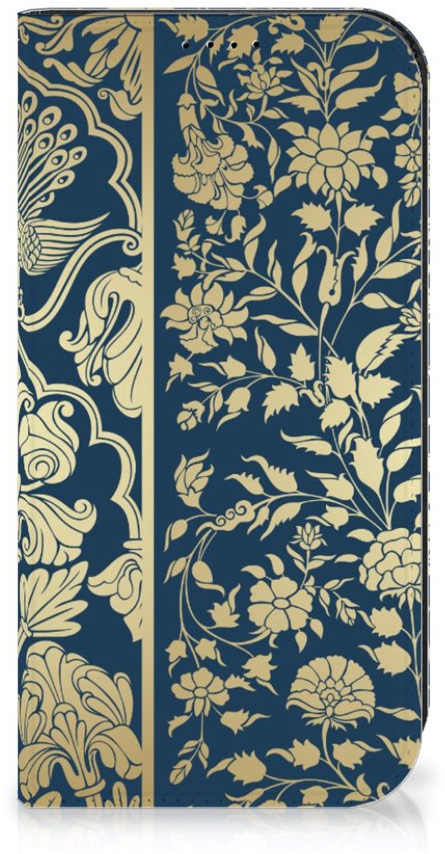 iPhone 15 Pro Smart Cover Beige Flowers