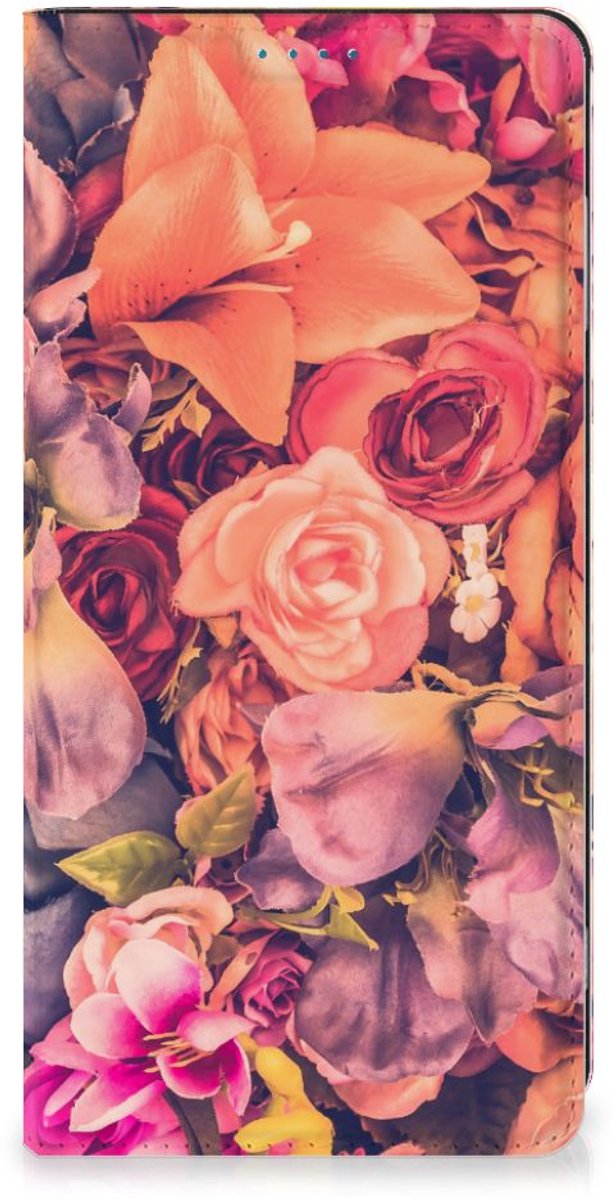 Motorola Moto G53 Smart Cover Bosje Bloemen
