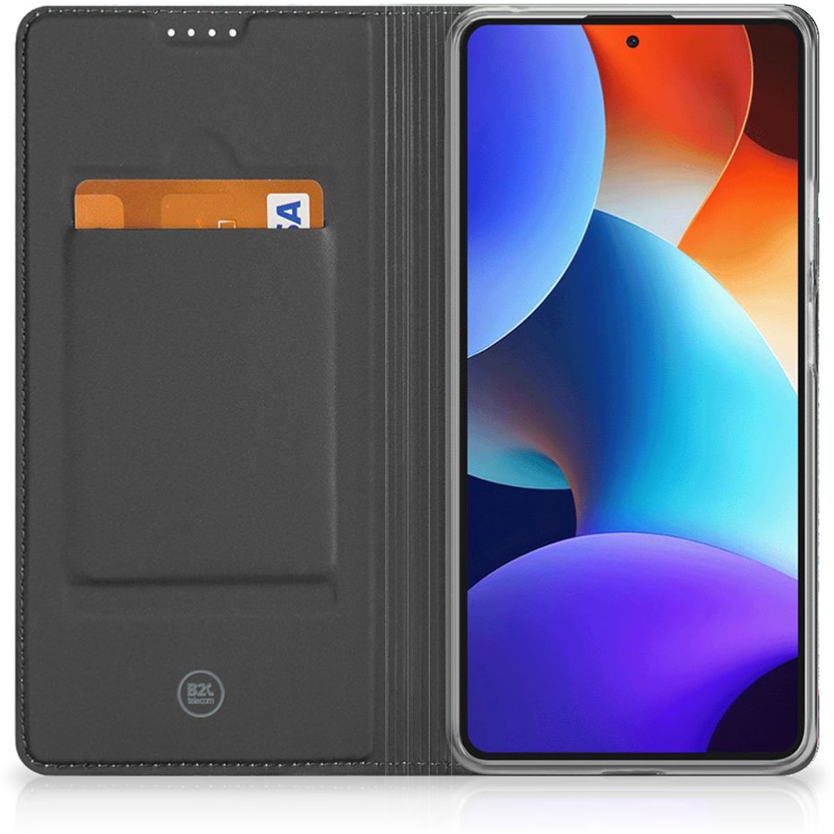 Standcase Hoesje voor Xiaomi Redmi Note 12 Pro Plus Stand Case Sea in Space