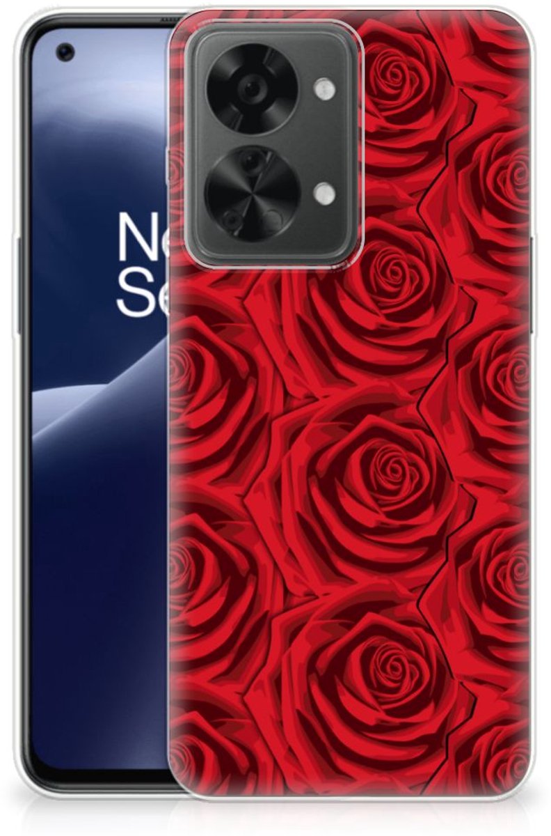 OnePlus Nord 2T TPU Case Red Roses