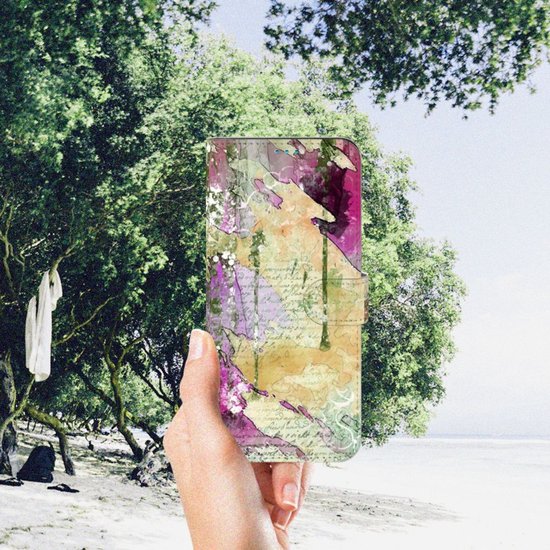 Cuir PU Portefeuille Livre Motorola Moto G51 5G Coque Lettre De Peinture