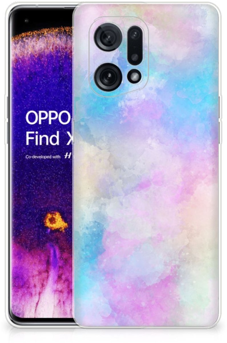 Hoesje maken OPPO Find X5 Watercolor Light