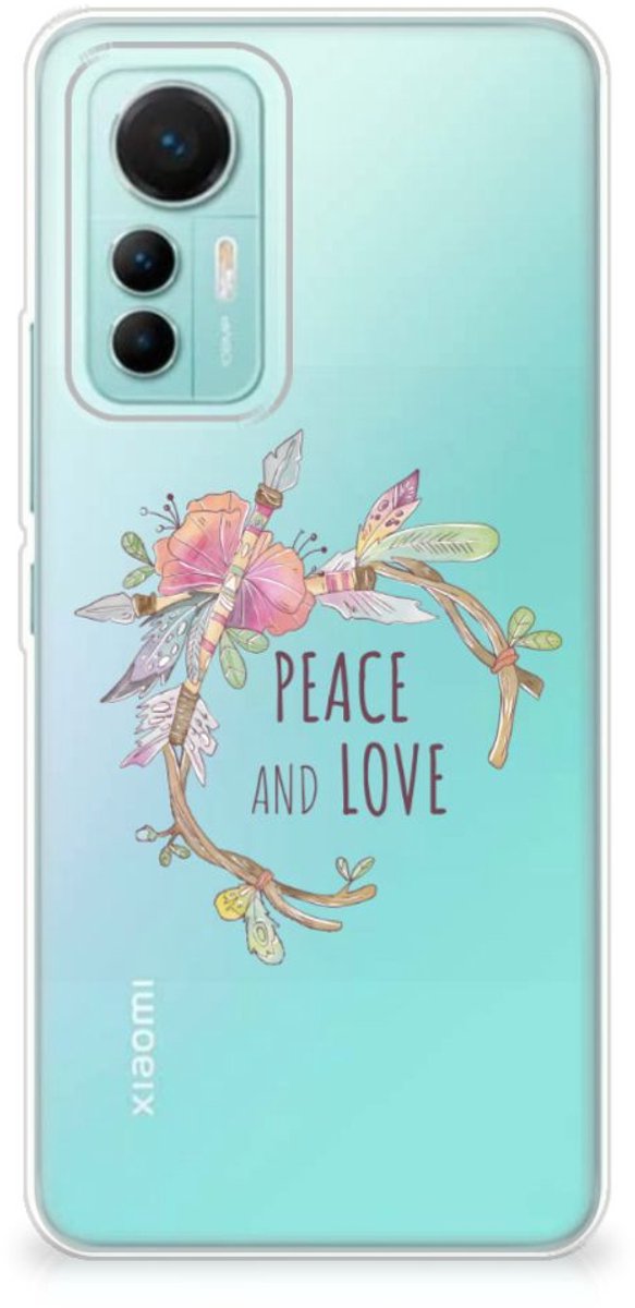 Xiaomi 12 Lite Telefoonhoesje met Naam Boho Text