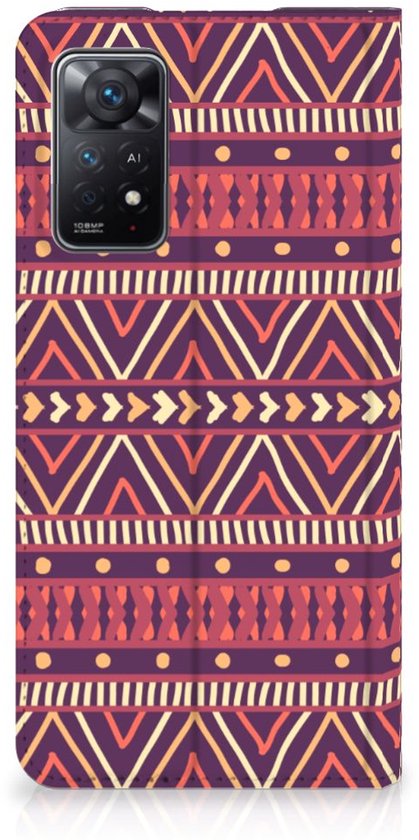 Bookcase Xiaomi Redmi Note 11 Pro Smart Cover Aztec Violet