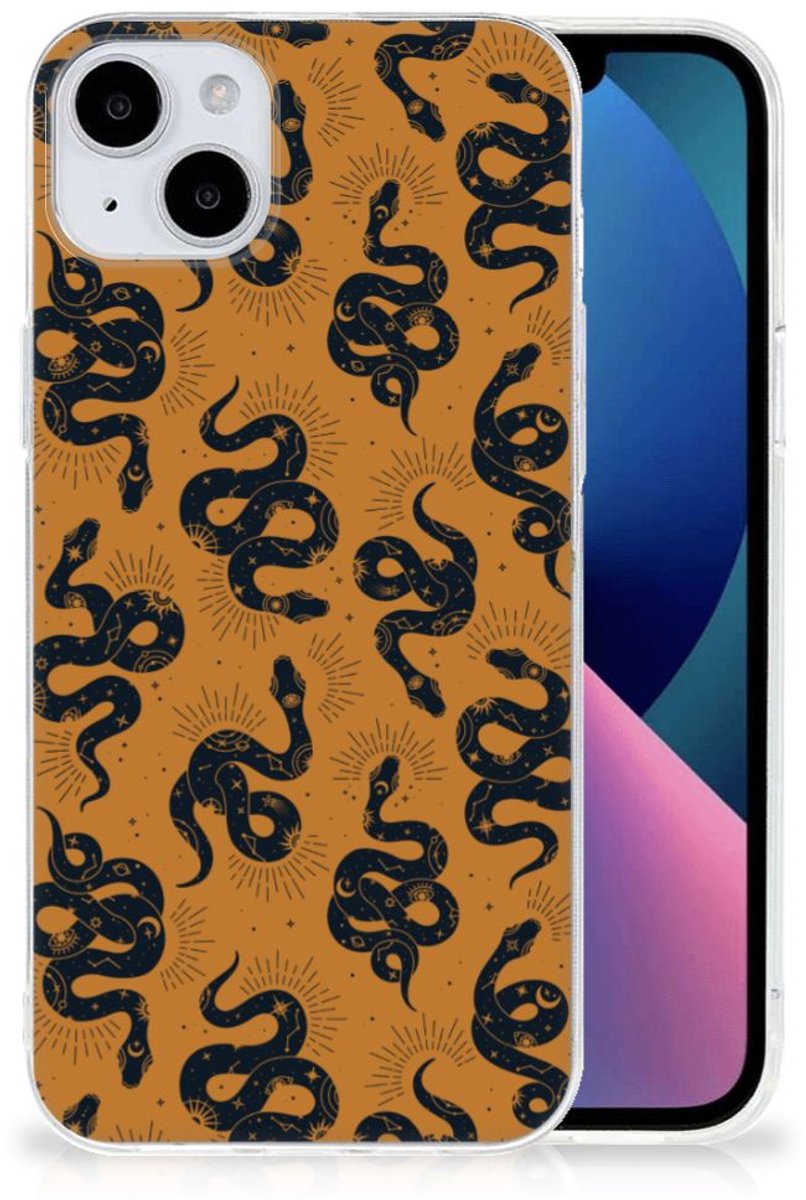 TPU Hoesje voor iPhone 15 Plus Snakes