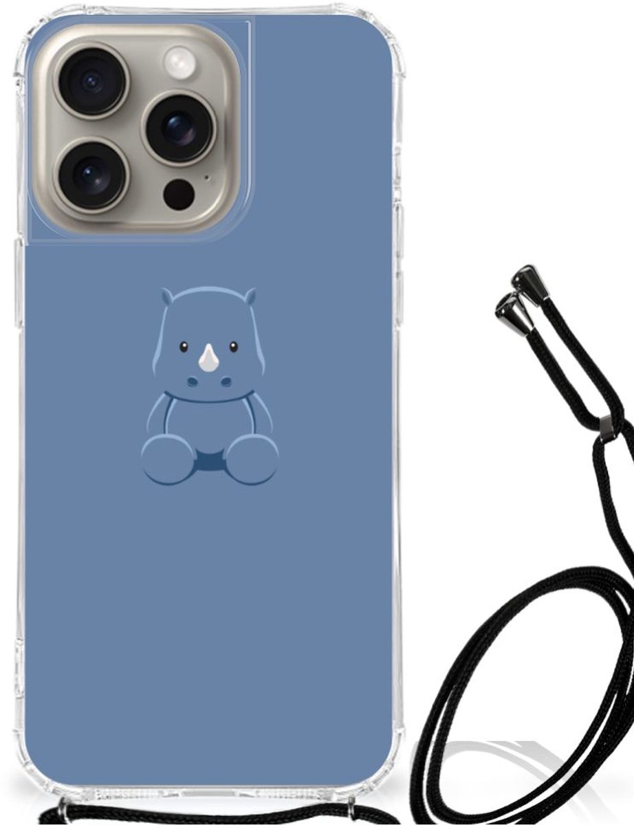 iPhone 15 Pro Max Stevig Bumper Hoesje Baby Rhino