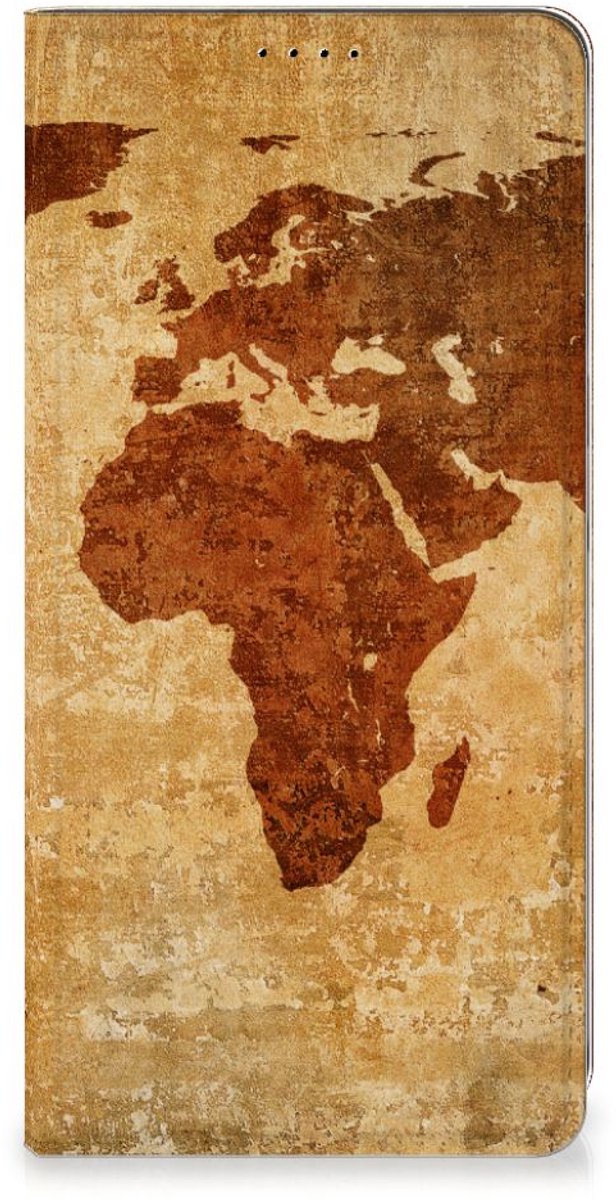 Samsung Galaxy A35 Book Cover Wereldkaart