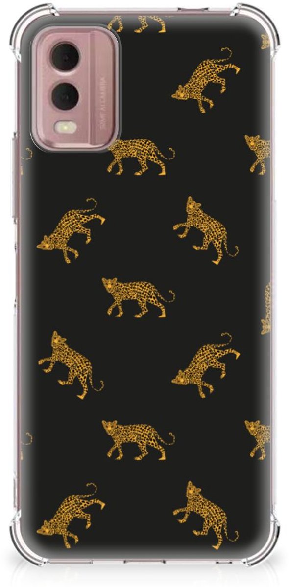 Case Anti-shock voor Nokia C32 Leopards