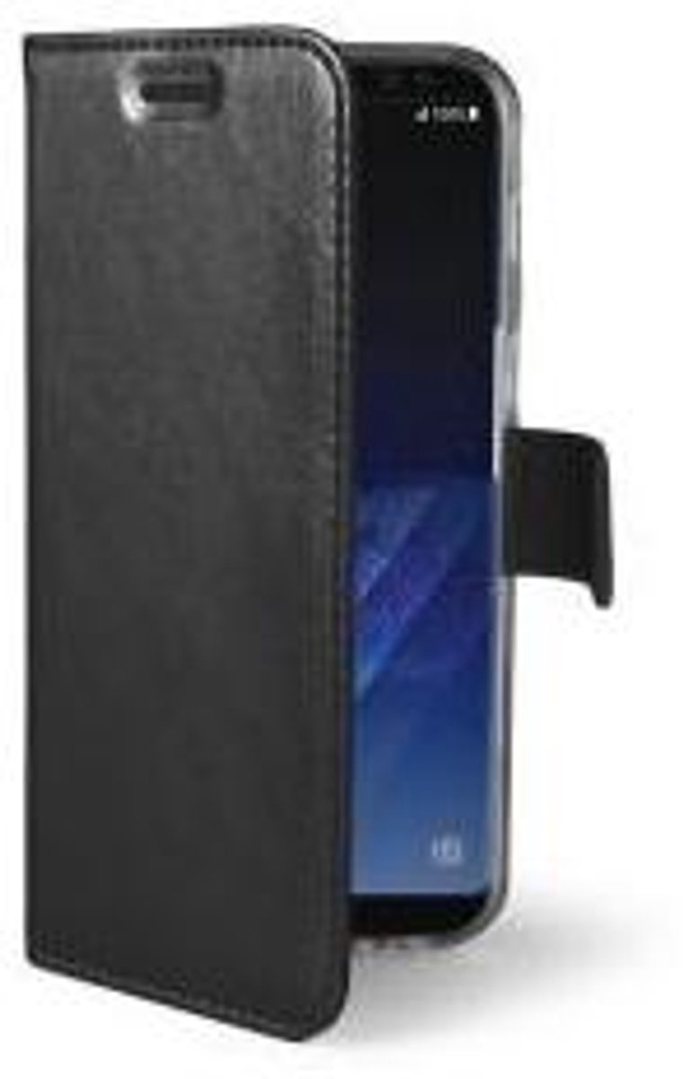 Celly Air Wallet Book Case - Geschikt voor Samsung Galaxy S8 Plus - Zwart