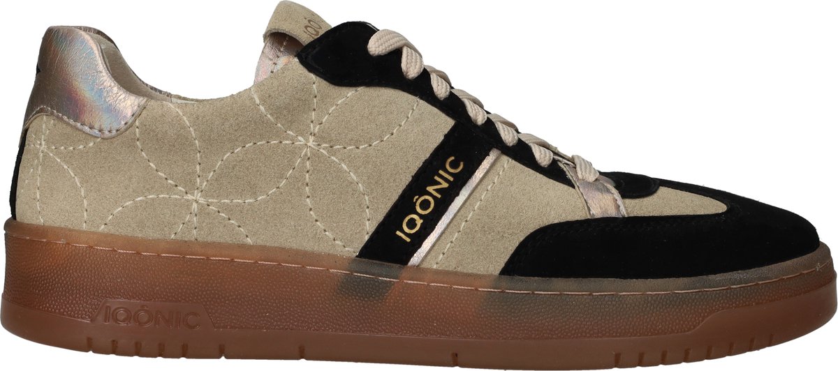 IQÔNIC Sneakers - Dames - Beige - Maat:36
