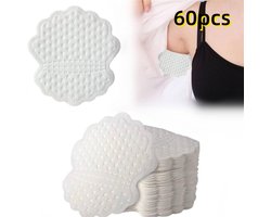 60-pack - Okselzweetabsorberende pads - Okselzweetabsorberende pads voor mannen en vrouwen - Geurloze en comfortabele zweetabsorberende pads - Zweetblokkerend