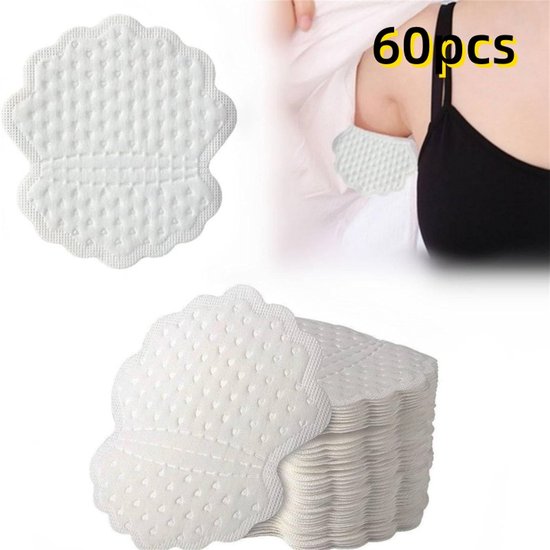 Okselzweetabsorberende Pads 60-pack