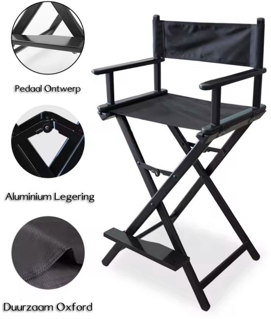 Chaise de Maquillage - Tabouret de maquillage - Chaise de maquillage - Chaise de réalisateur chaise de réalisateur pliante