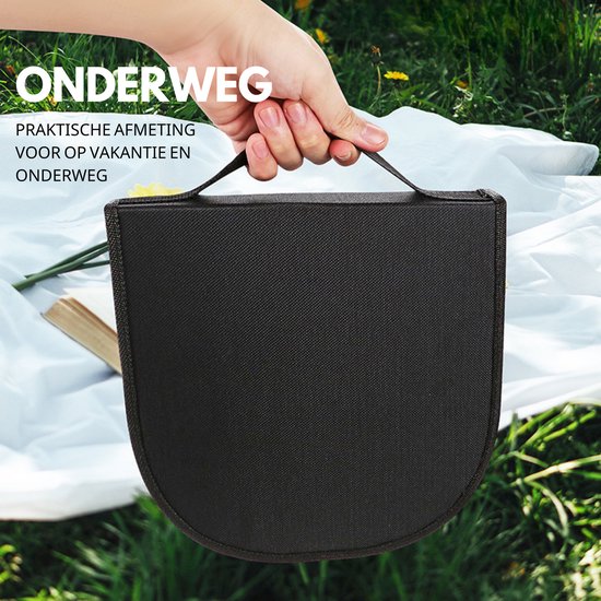 Tamarow Reisbestek - Reis Servies Set - Picnick Set - Lepel - Vaatwasserbestendig - RVS - 11 Delig - Zilver van Tamarow — afbeelding 5