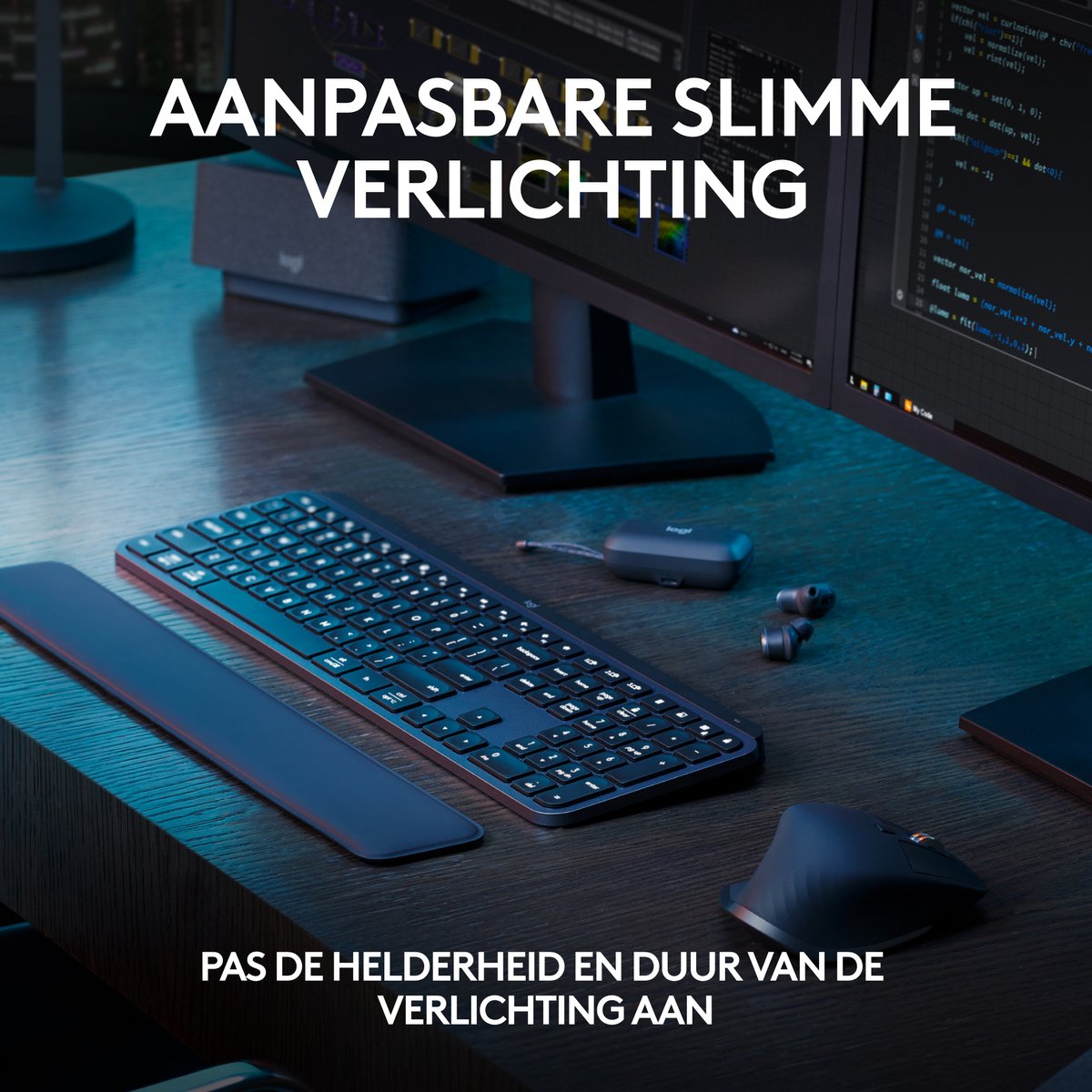Logitech MX Keys S - Toetsenbord - QWERTY ISO thumbnail 3