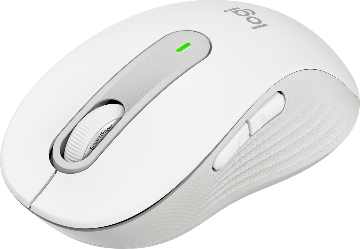Logitech Signature M650 - Draadloze Muis - Off White