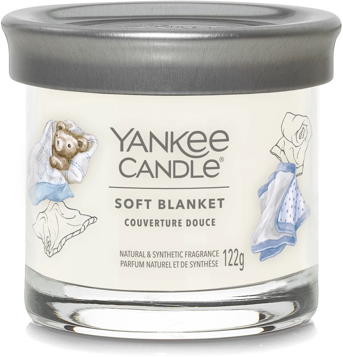 Yankee Candle Soft Blanket Small Tumbler Wit