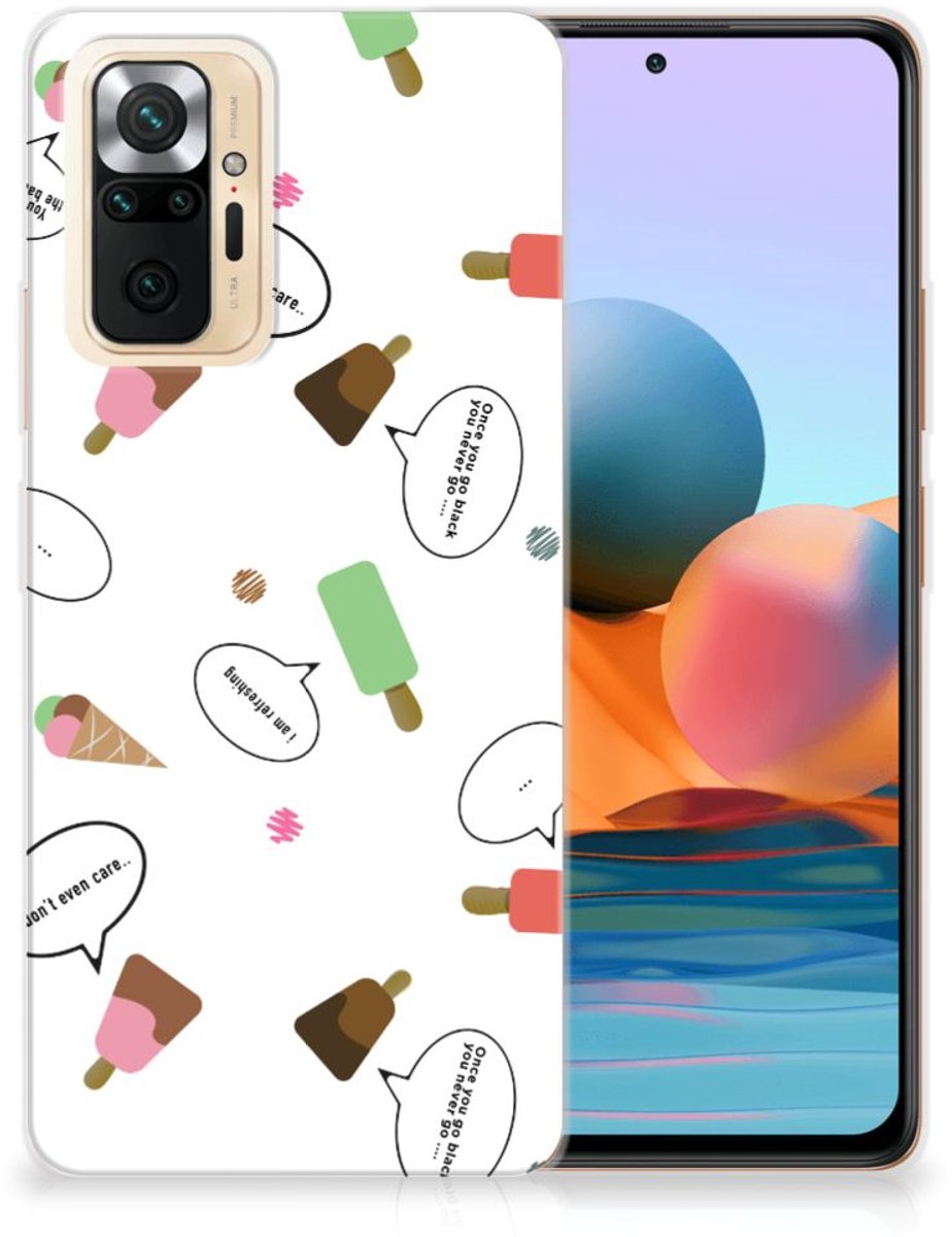 Xiaomi Redmi Note 10 Pro Siliconen Case IJsjes