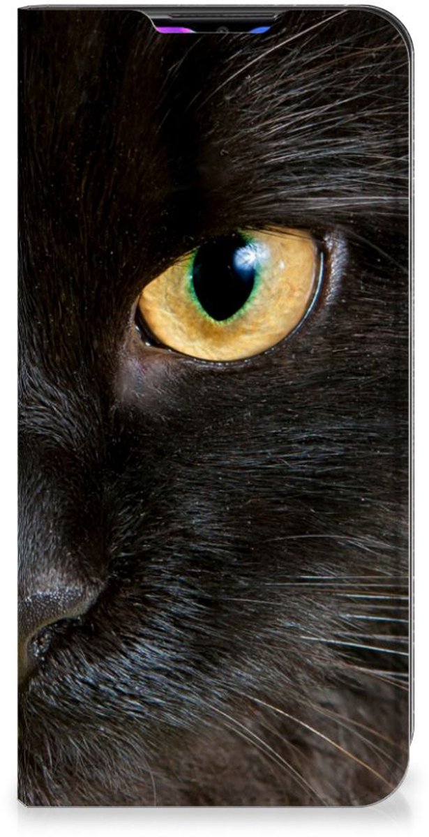 Xiaomi Redmi 9 Hoesje maken Zwarte Kat
