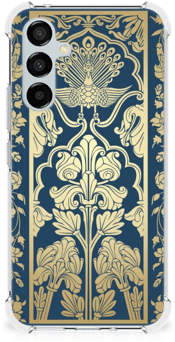 Samsung Galaxy A54 Case Beige Flowers