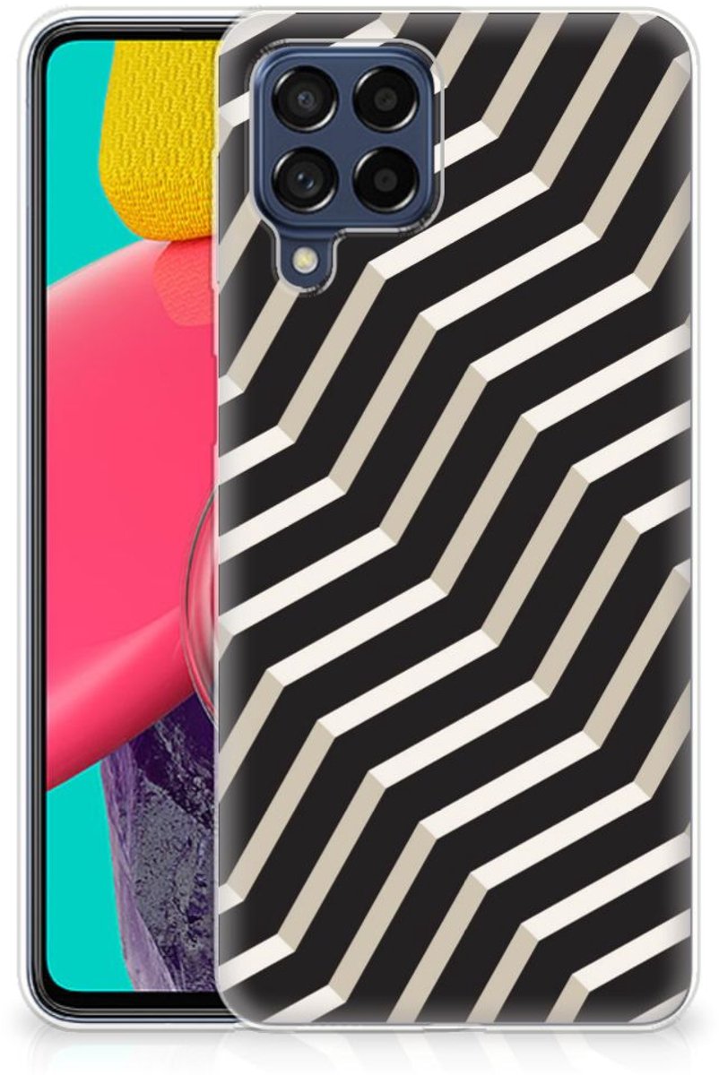 Samsung Galaxy M53 TPU Hoesje Illusion