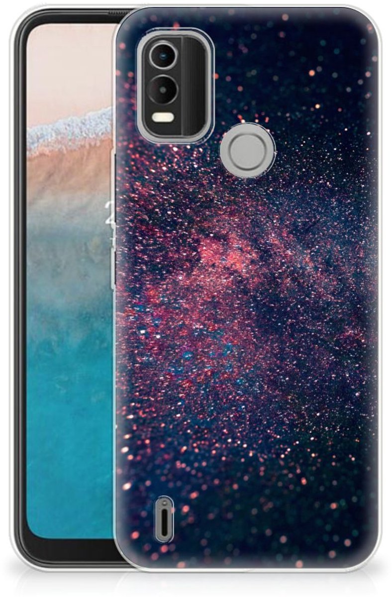 Nokia C21 Plus TPU Hoesje Stars