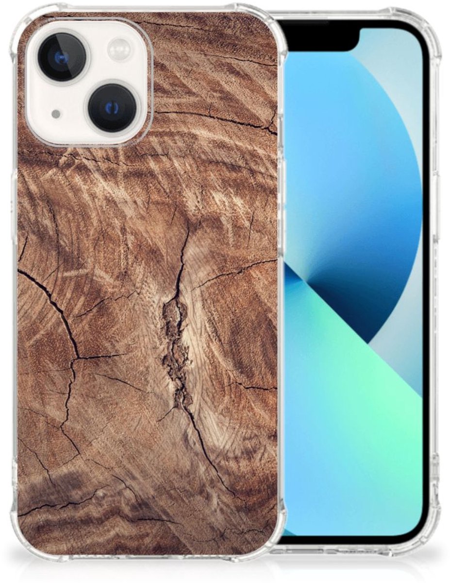 iPhone 13 Stevig Telefoonhoesje Tree Trunk