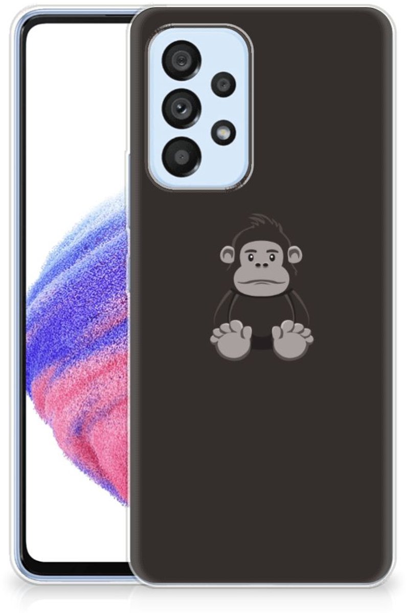 Samsung Galaxy A53 5G Telefoonhoesje met Naam Gorilla