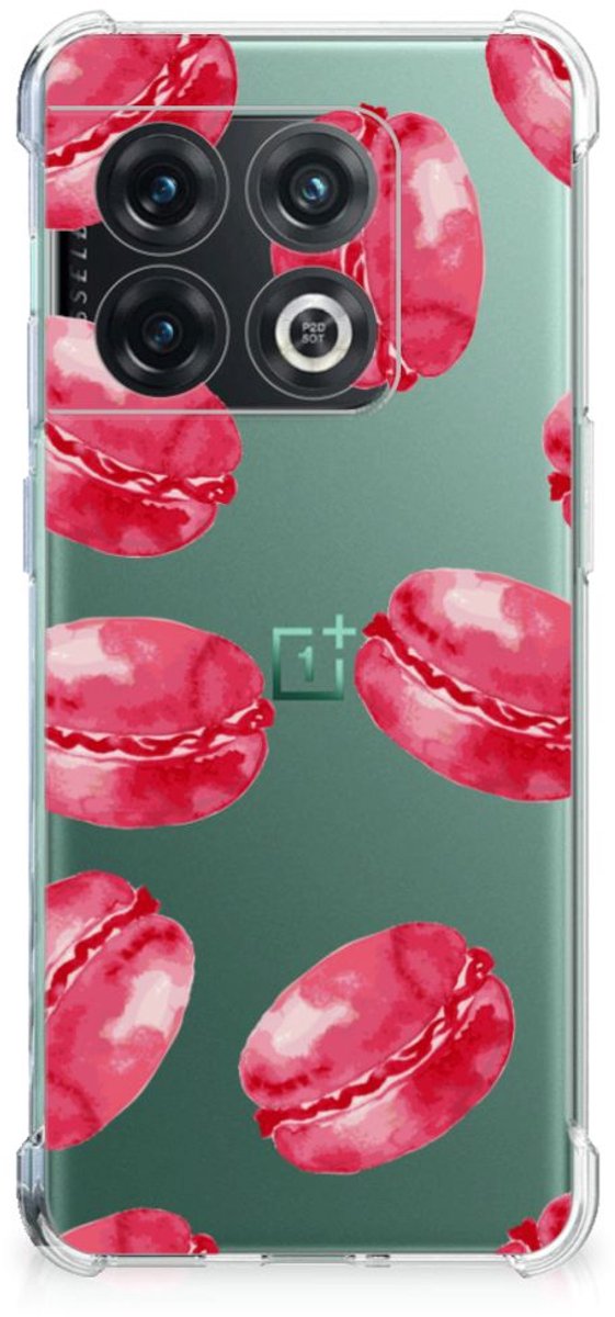 OnePlus 10 Pro Beschermhoes Pink Macarons