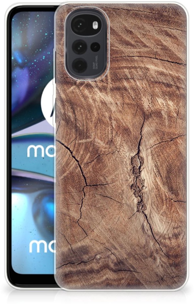 Motorola Moto G22 Bumper Hoesje Tree Trunk