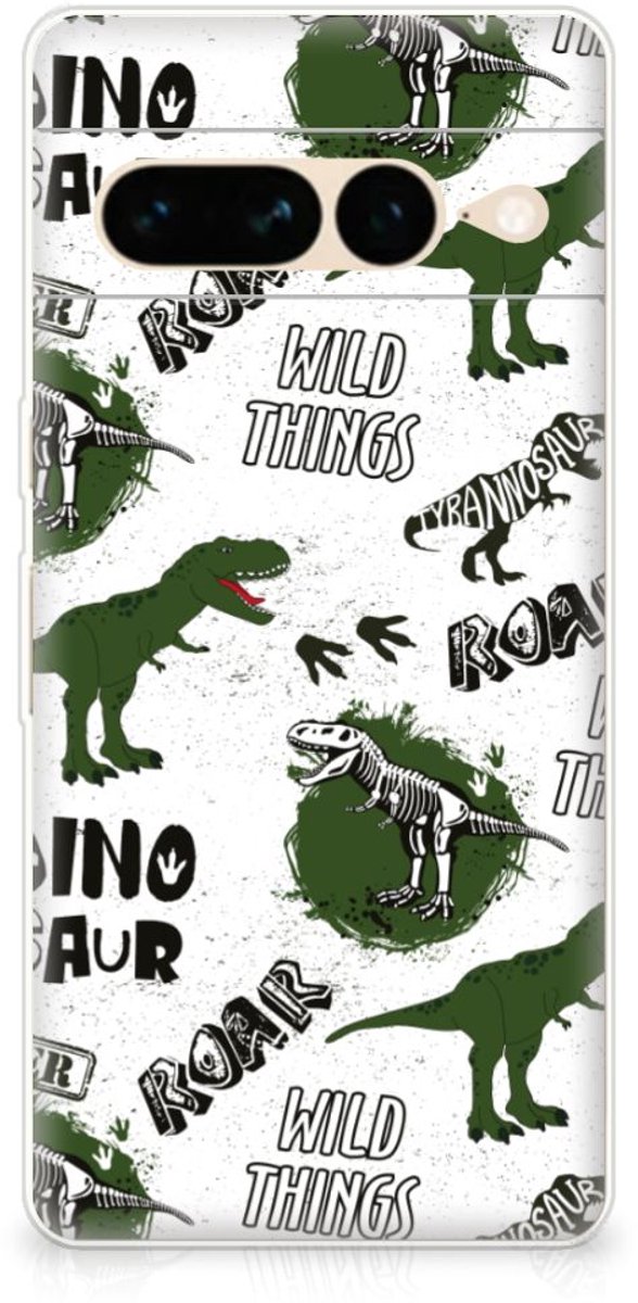 TPU Hoesje voor Google Pixel 7 Pro Dinosaurus