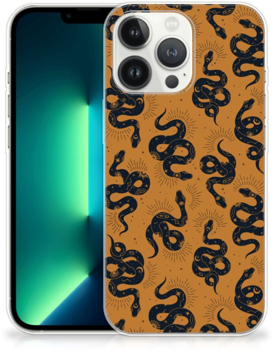 TPU Hoesje voor iPhone 13 Pro Max Snakes