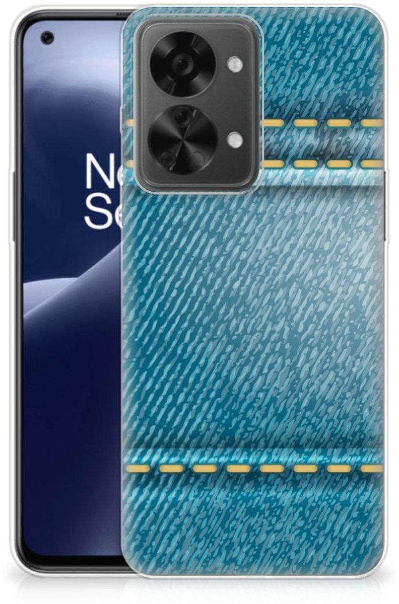 OnePlus Nord 2T Silicone Back Cover Jeans