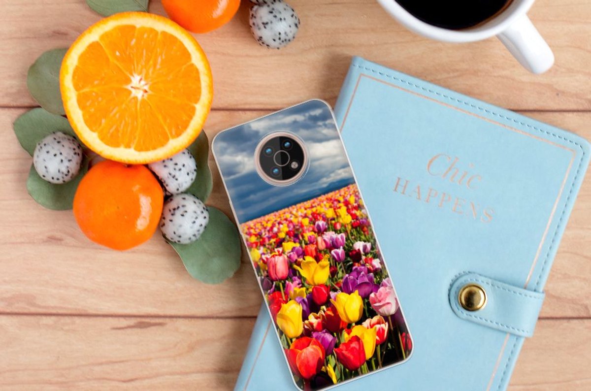 Nokia G50 TPU Case Tulpen