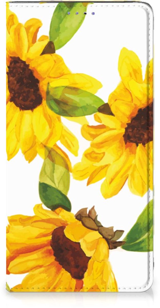 Smart Cover voor Samsung Galaxy A51 Zonnebloemen